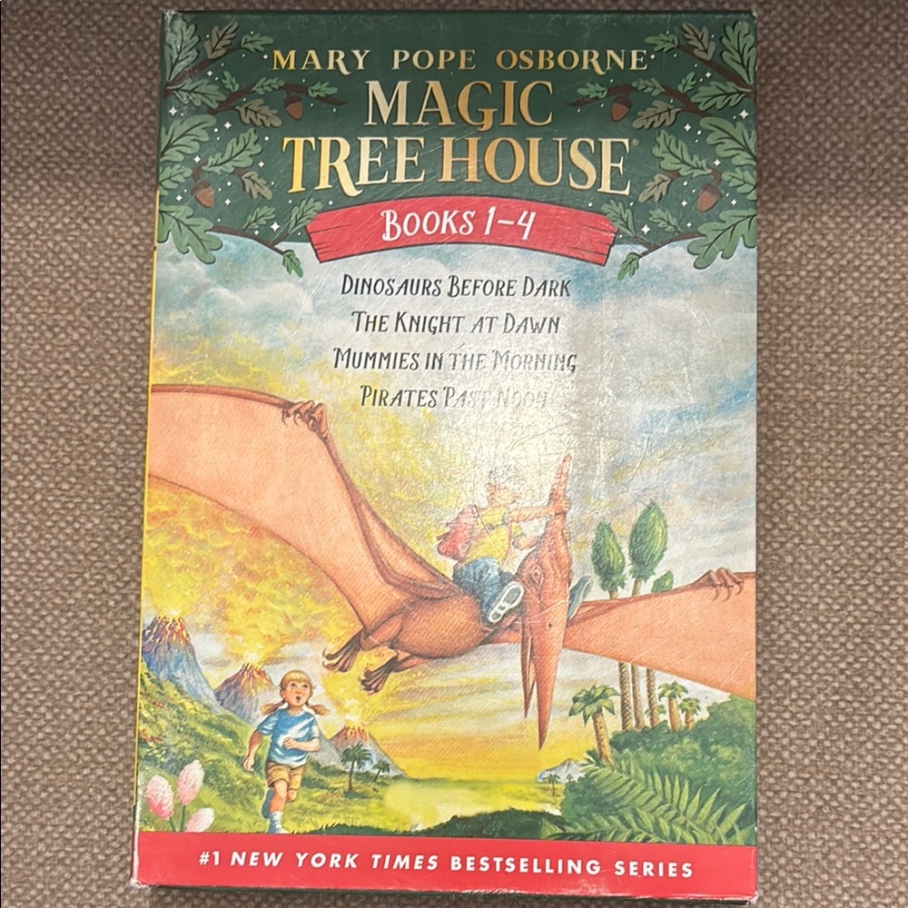 Magic Tree House Books 1-4